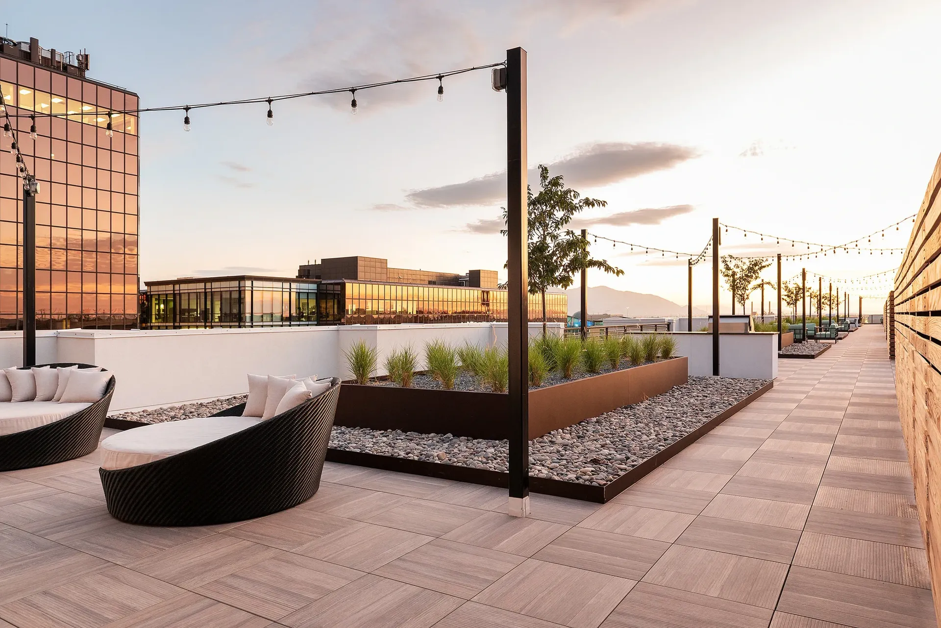 Skyhouse Rooftop Sunset