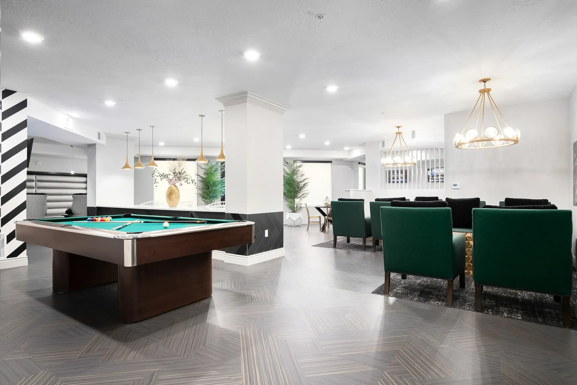 Skyhouse Clubhouse Pool Table