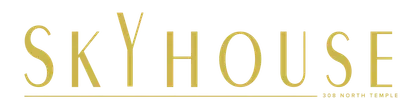Skyhouse Apartments logo.