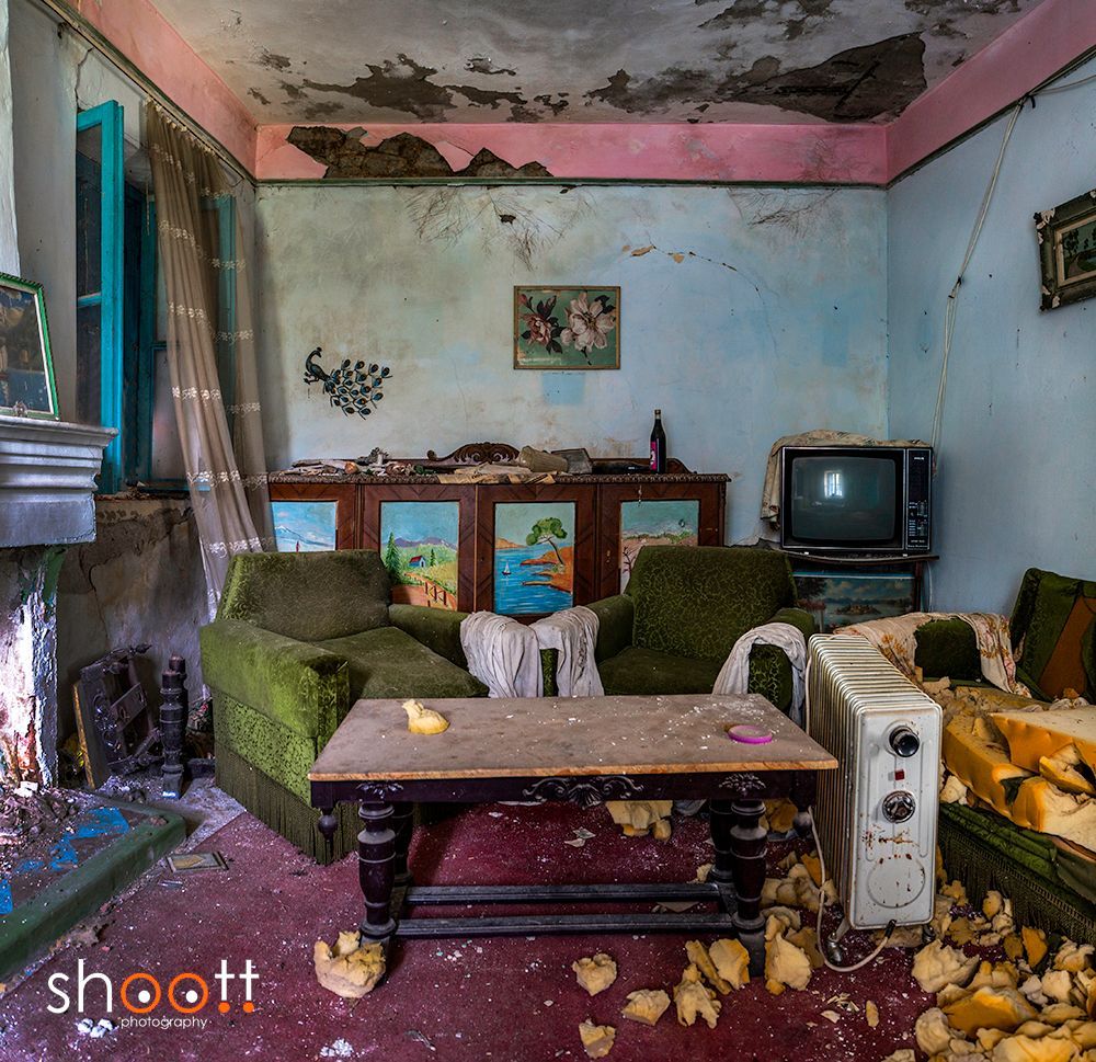 Verlaten huis - Urbex