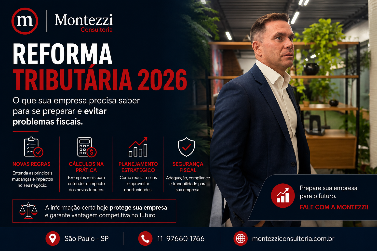 Entenda como a Reforma Tributária 2026 pode impactar sua empresa e reduzir riscos fiscais.