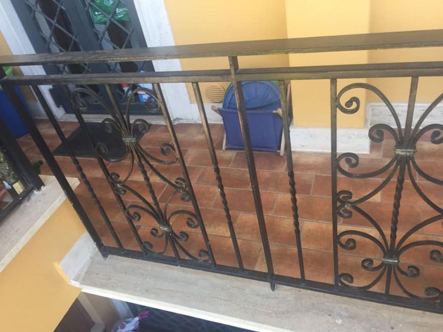 ringhiera balcone in ferro