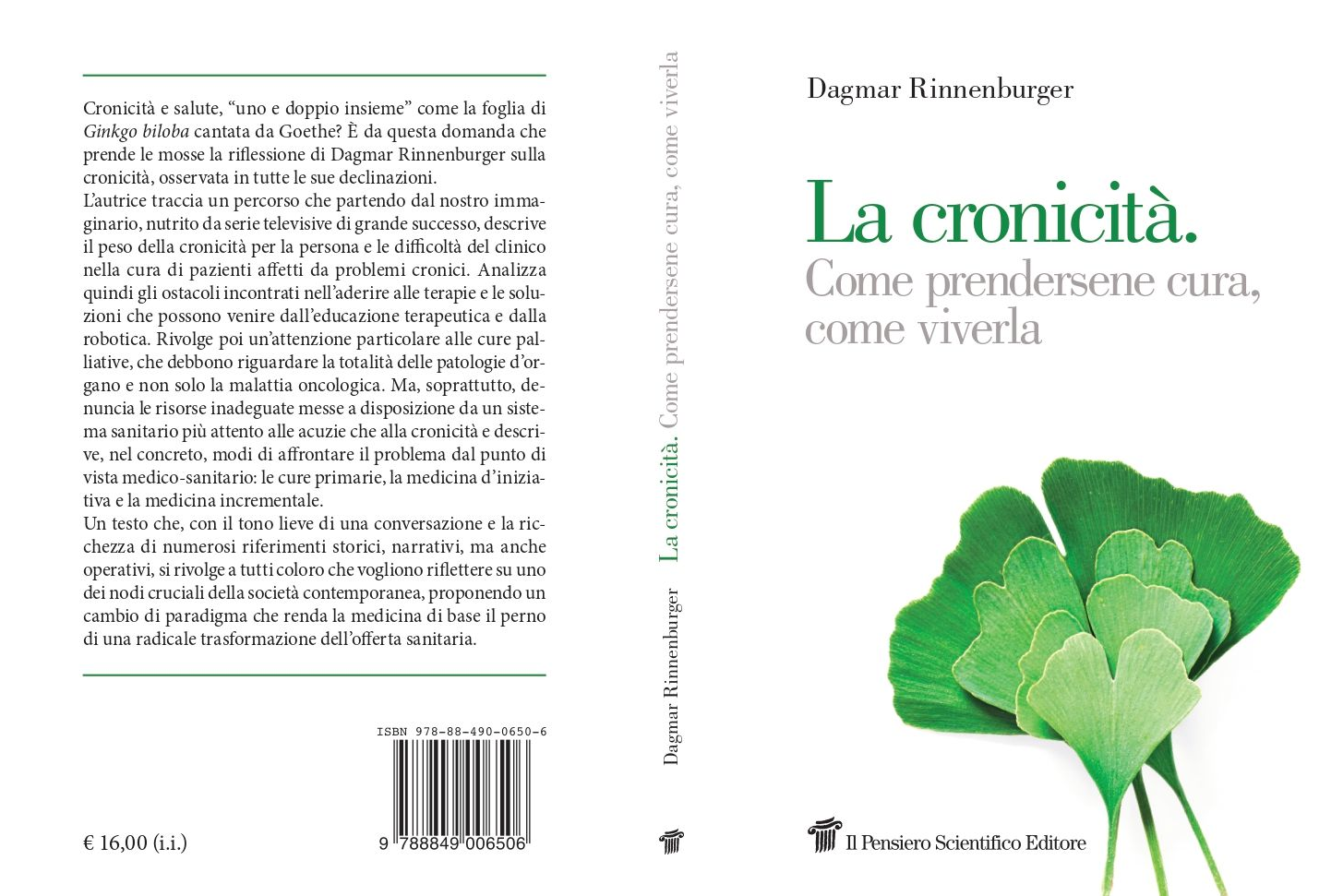 Copertina del libro con titolo