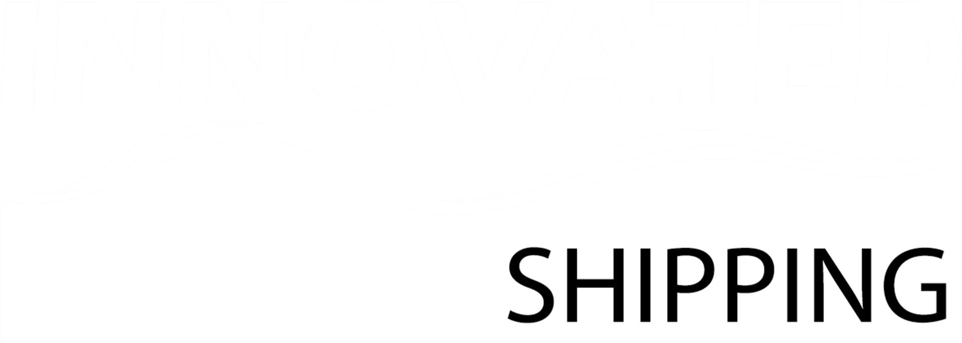 Het woord verzending is in zwart op een witte achtergrond geschreven.