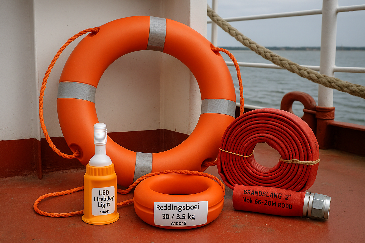 Webshop van Innovated Supply met maritieme producten, klaar voor snelle levering aan binnenvaart