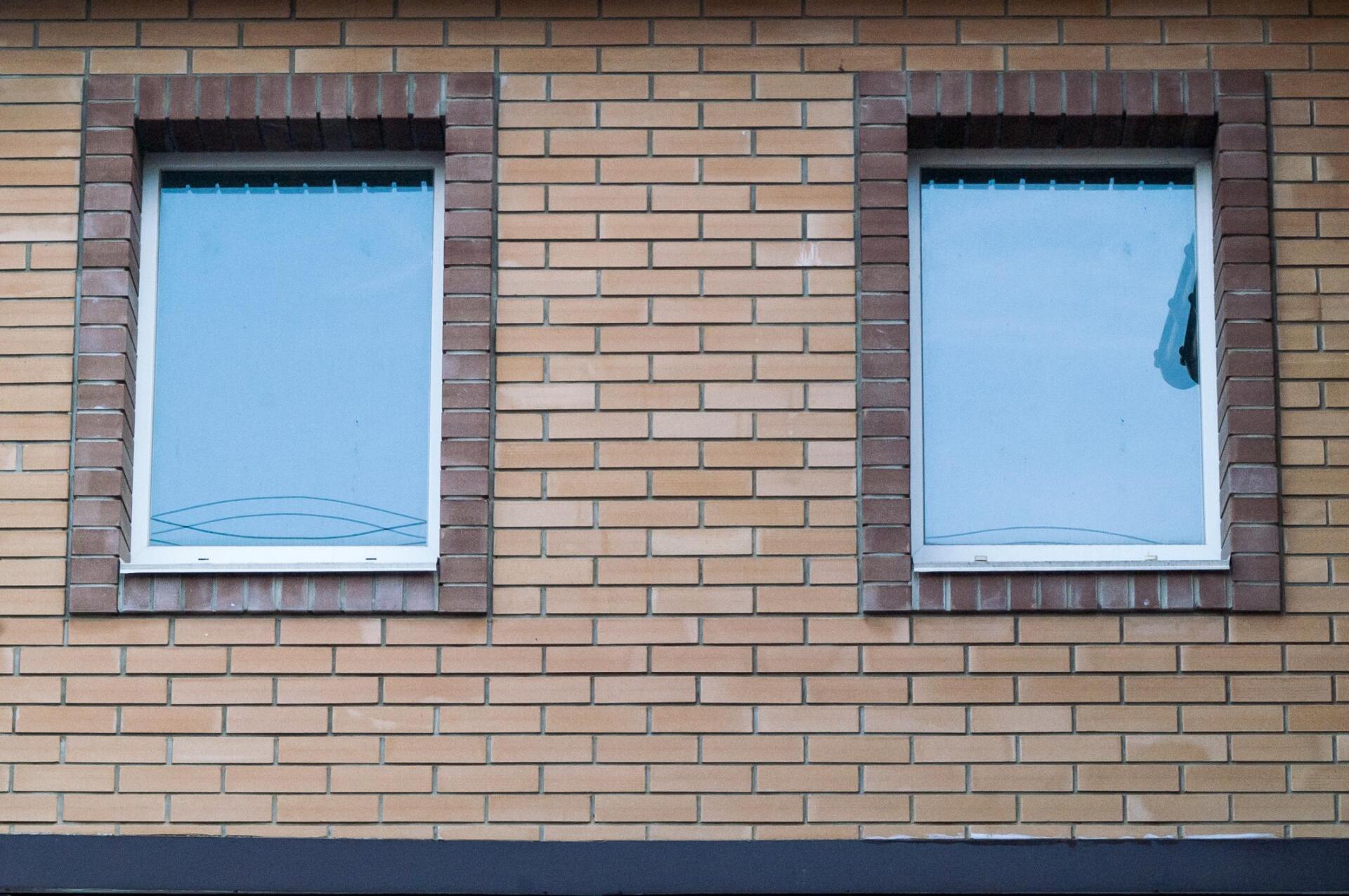 a residential house window