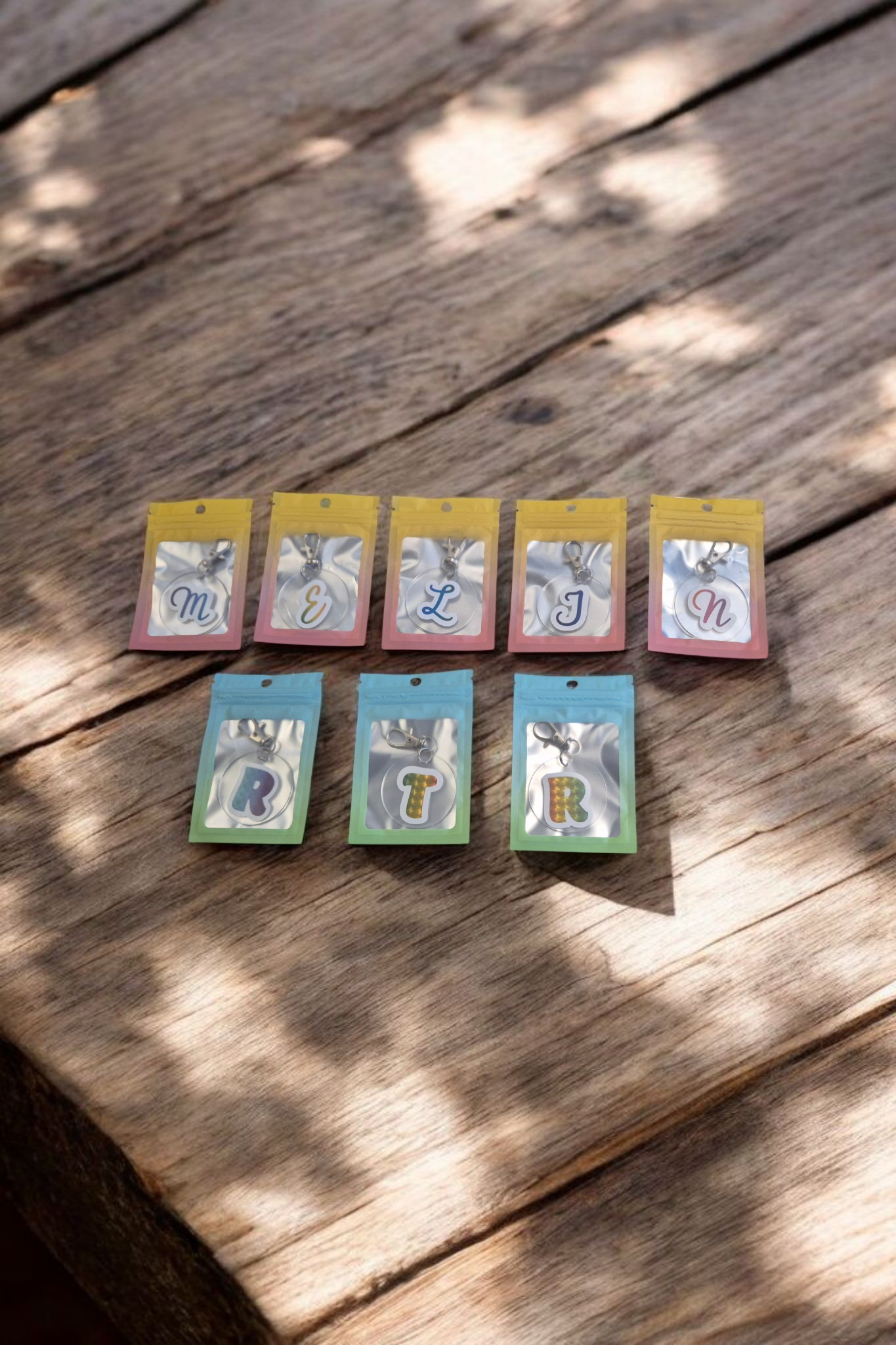 Sleutelhanger met letter