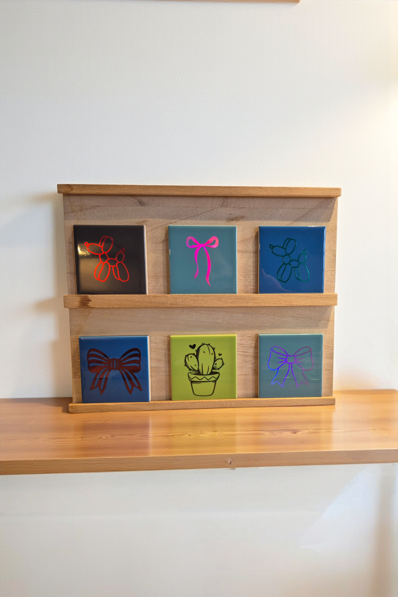 Tegeltje met afbeelding