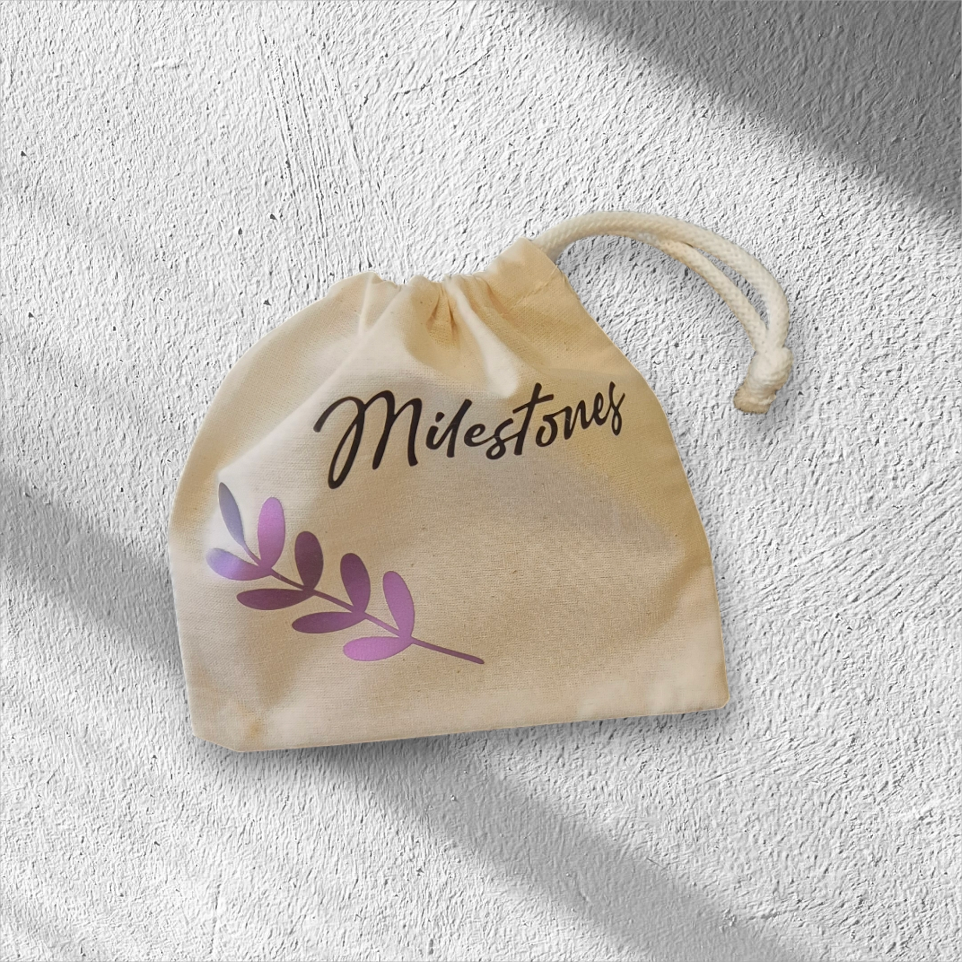 Bewaarzakje milestones