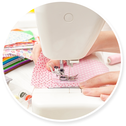 Sewing Pink Fabric - Lincoln, NE - Sew Creative