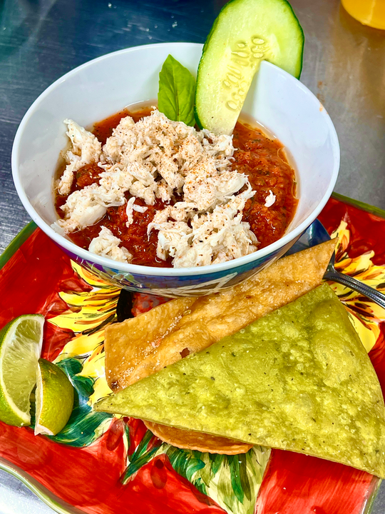 Gina's at the Bridge gazpacho