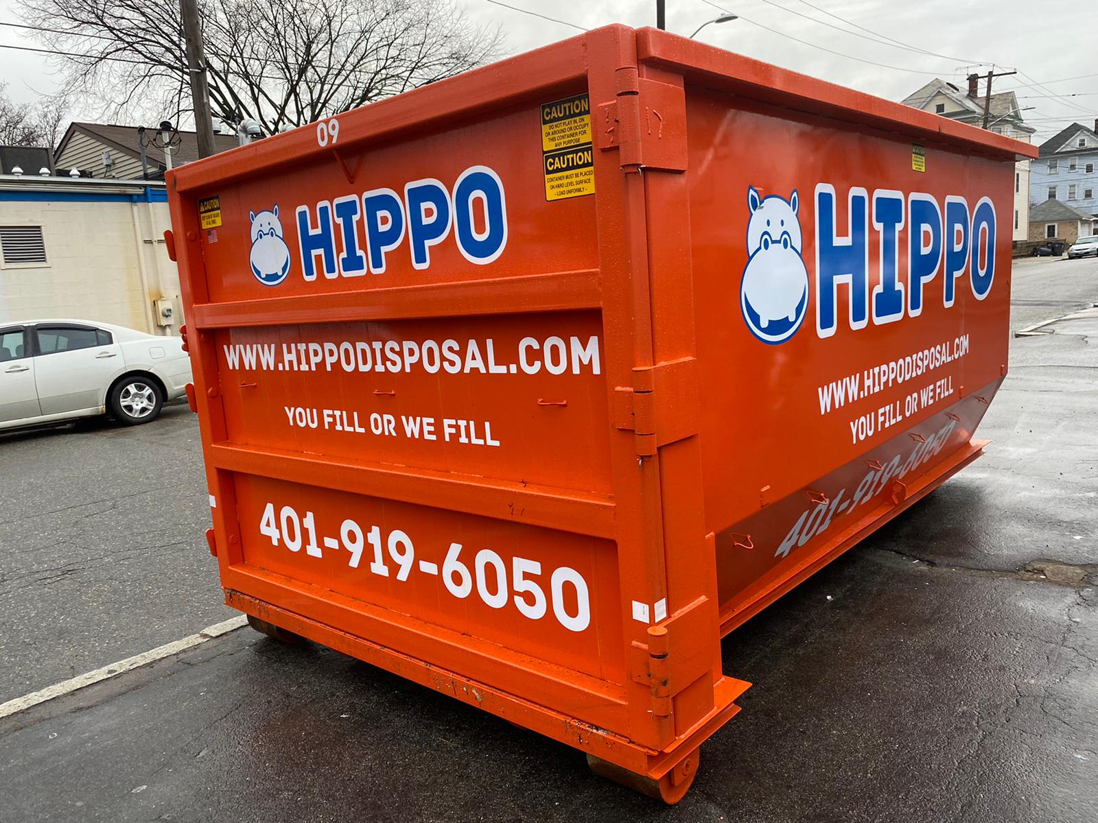 Hippo Dumpster Rentals Reviews Best Rated Dumpster Rental