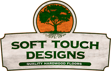 A sign for soft touch designs quality hardwood floors