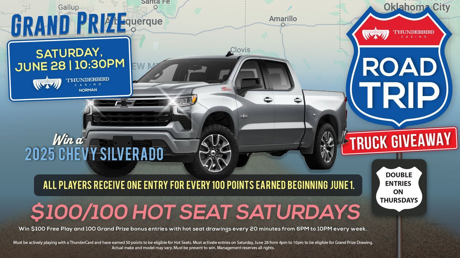 Road Trip Giveaway Norman