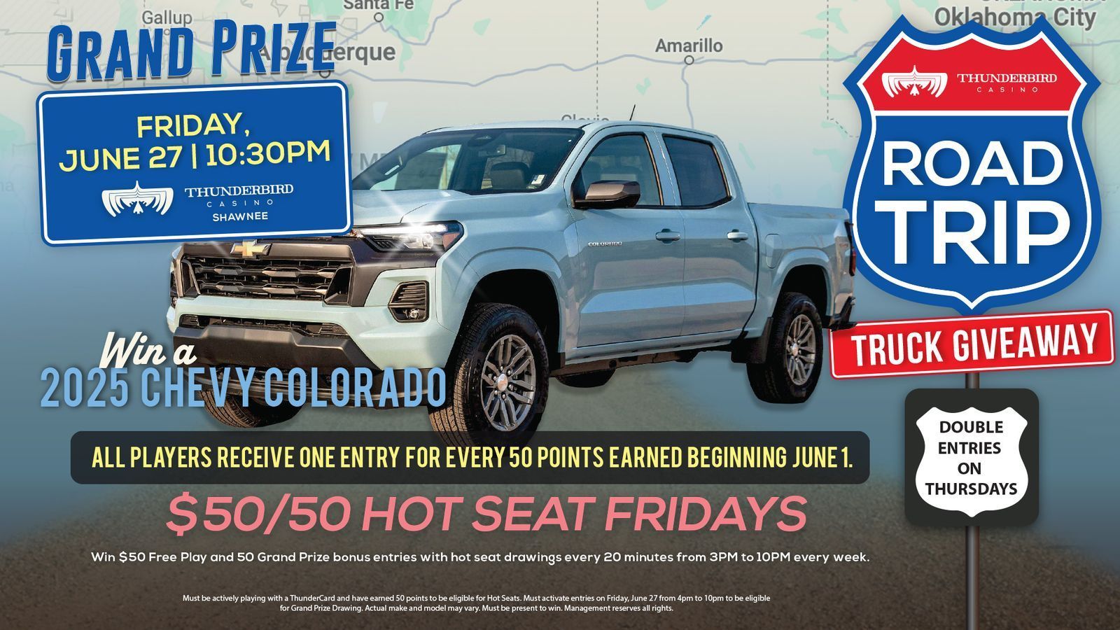 Road Trip Giveaway Shawnee