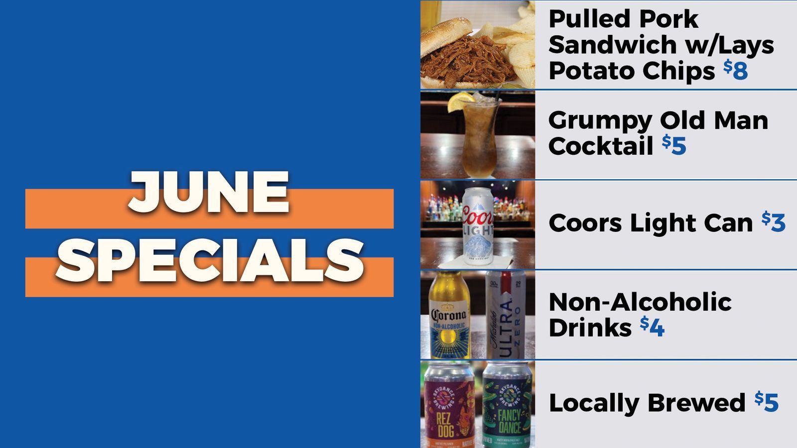 Shawnee Food & Drink Specials