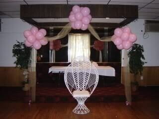 Bridal Arch and Chair — Party Supplies in Philadelphia, PA