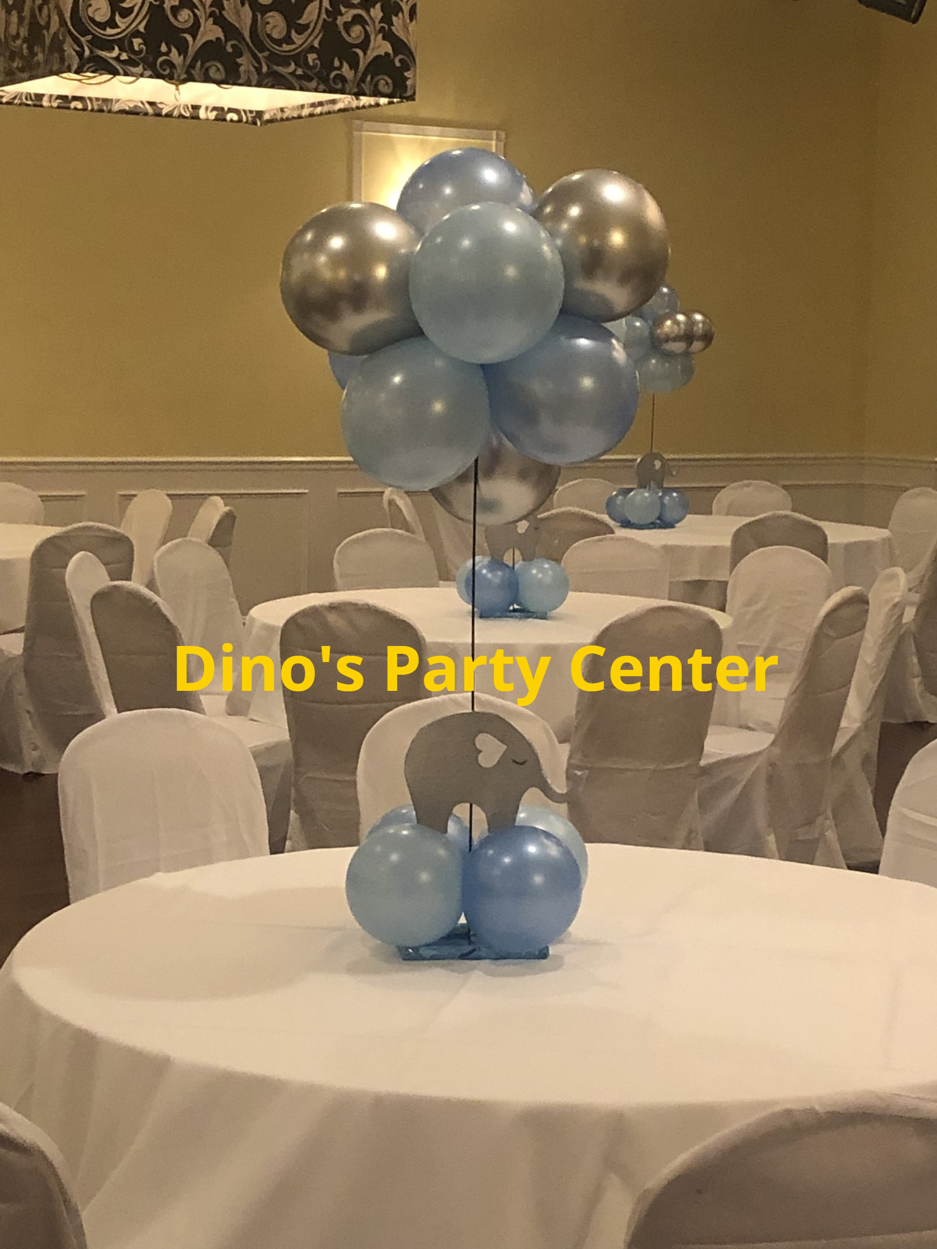 Cross Design Balloon — Balloon Centerpieces in Philadelphia, PA