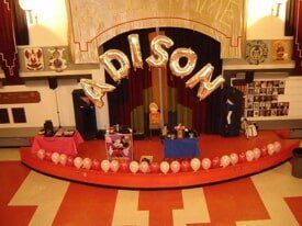 Name Arch and stage Marque - $ depends on how many letters and Stage length