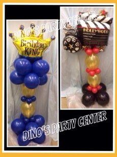 Dino's Party Center Balloon Column
