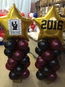 Outside 3ft Column & 3ft Star