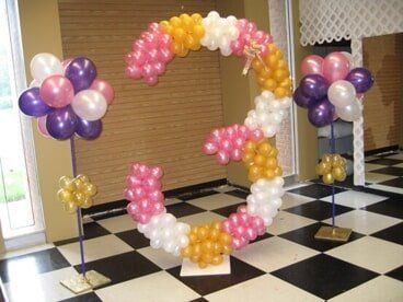3 Shaped Balloon — Party Decorationsin Philadelphia, PA