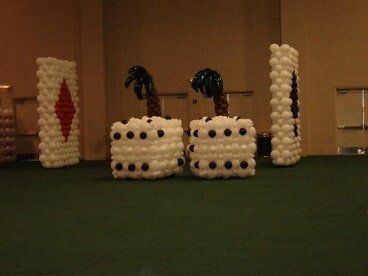 Dice and Cards — Party Decorationsin Philadelphia, PA