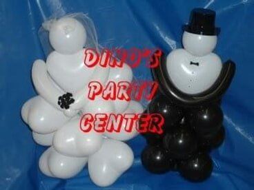 Groom and Bride Balloon — Balloon Centerpieces in Philadelphia, PA