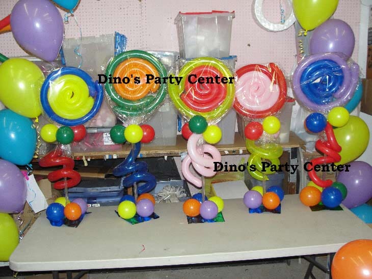Candy Lollipop Balloons — Balloon Centerpieces in Philadelphia, PA