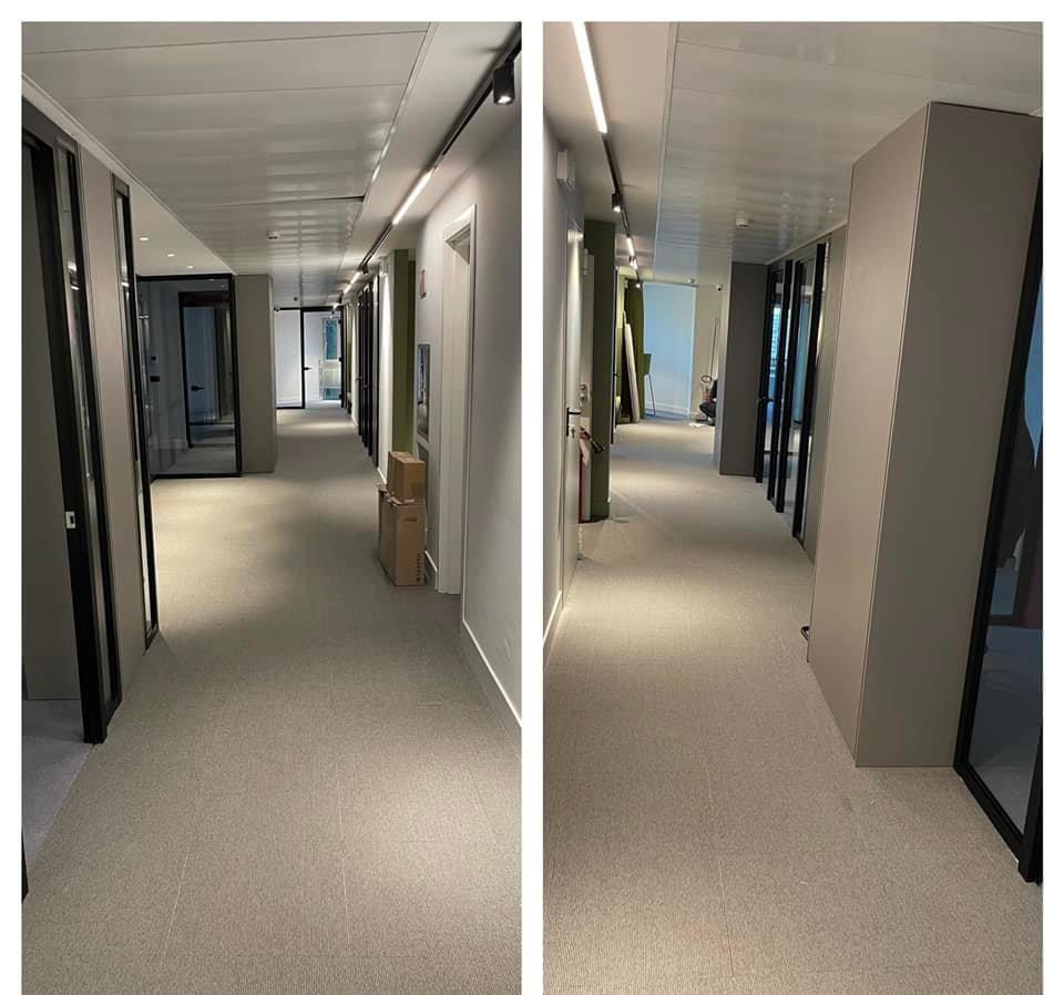 pulizia vetrate e uffici