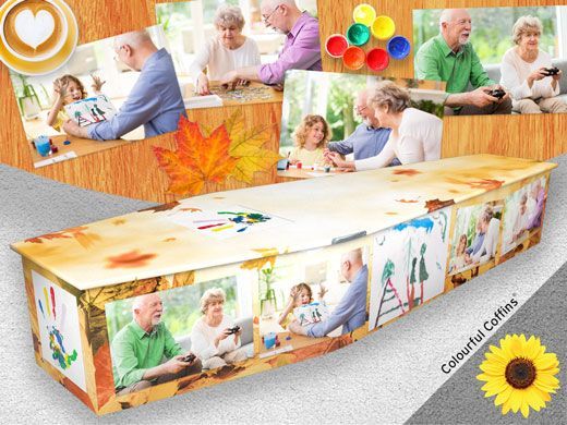 Photo Coffin from colourfulcoffins.com
