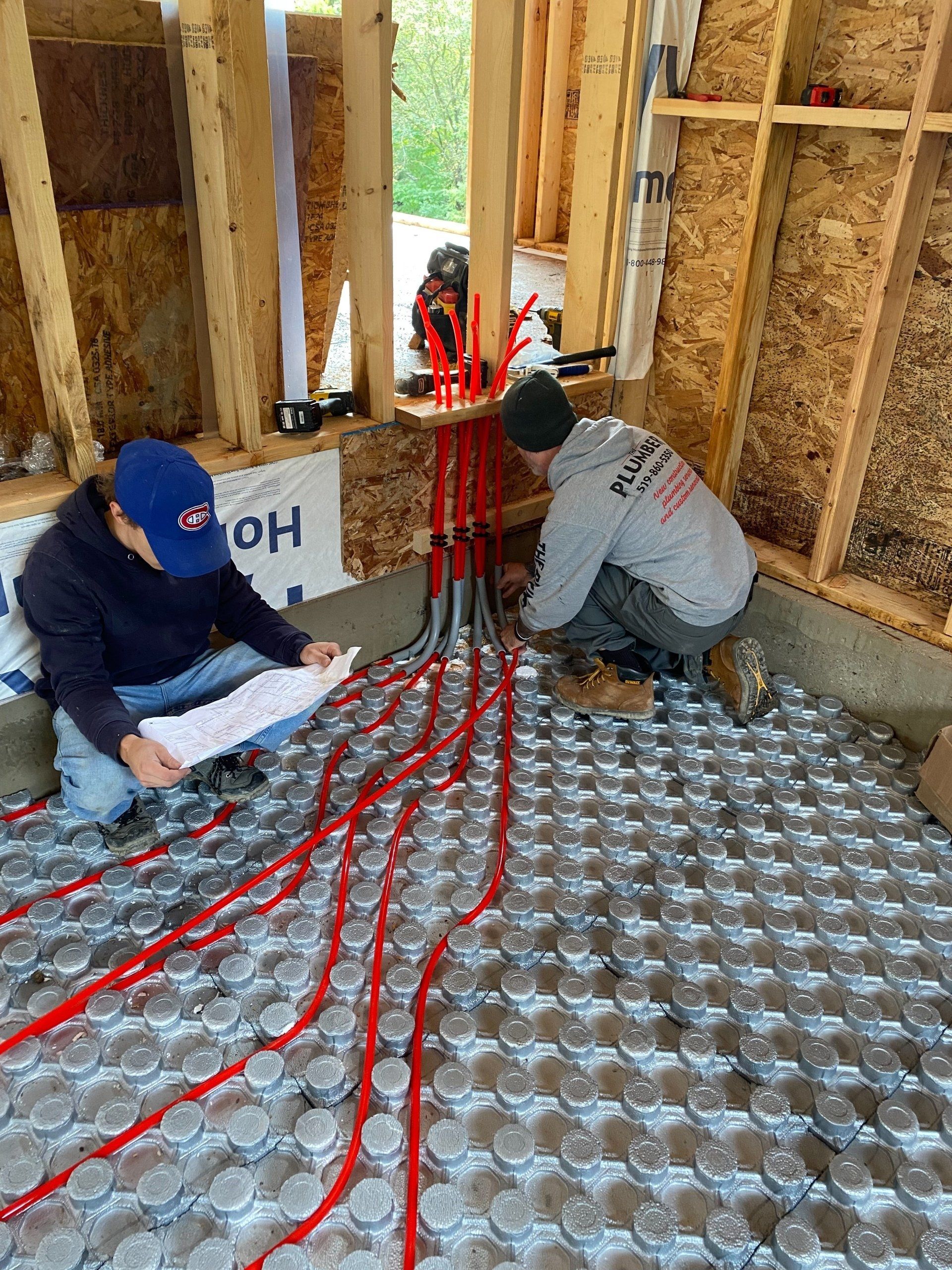 Heated Floor Install