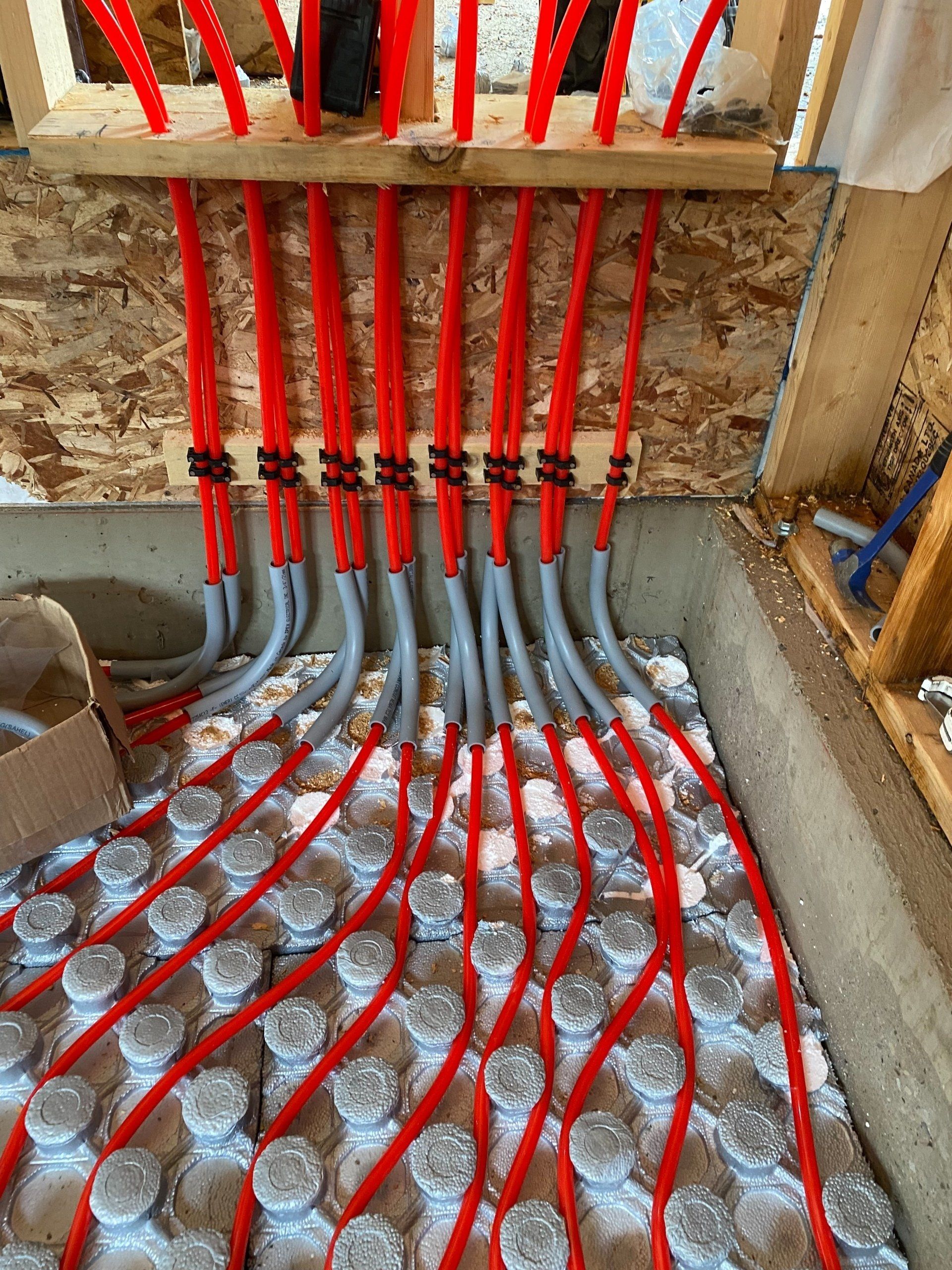 Heated Flooring Install