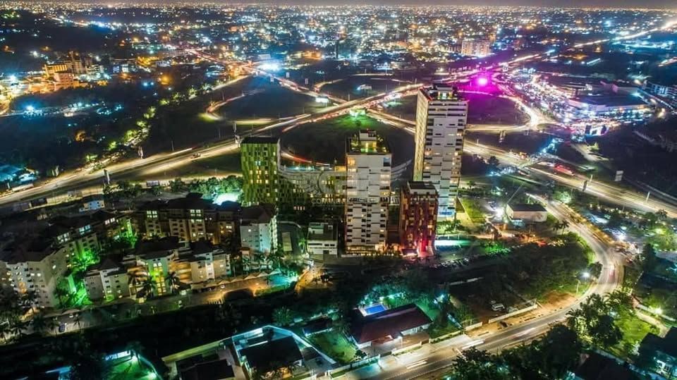 Skyline photo of Accra