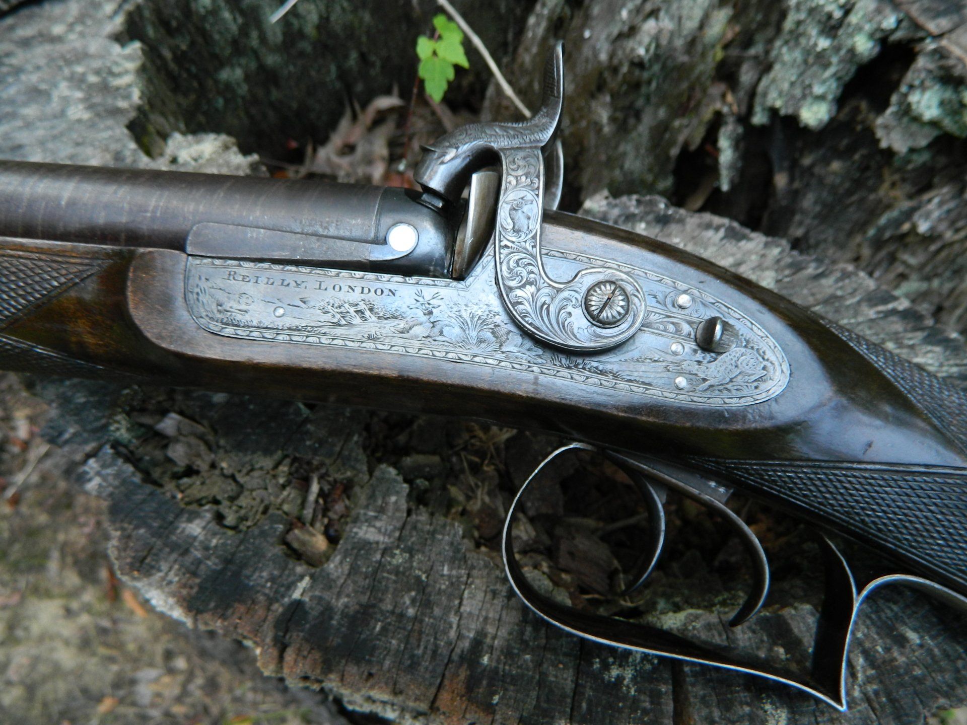 E. M. Reilly, London. Fine and Rare 16-bore, Double-Barreled, 2-groove ...