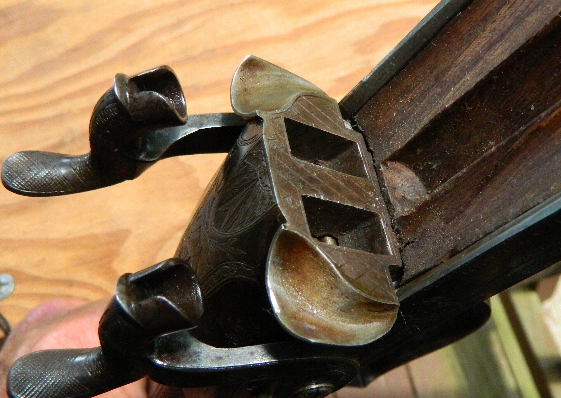 E. M. Reilly, London. Fine and Rare 16-bore, Double-Barreled, 2-groove ...