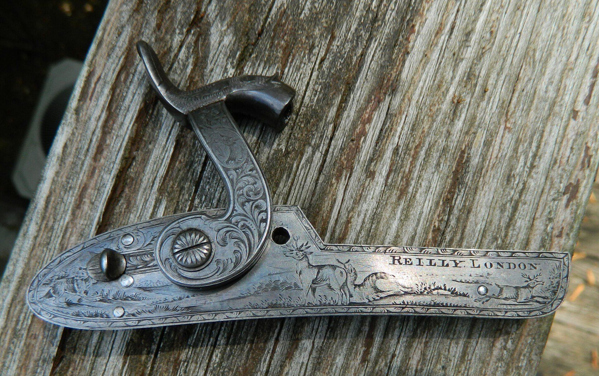 E. M. Reilly, London. Fine and Rare 16-bore, Double-Barreled, 2-groove ...