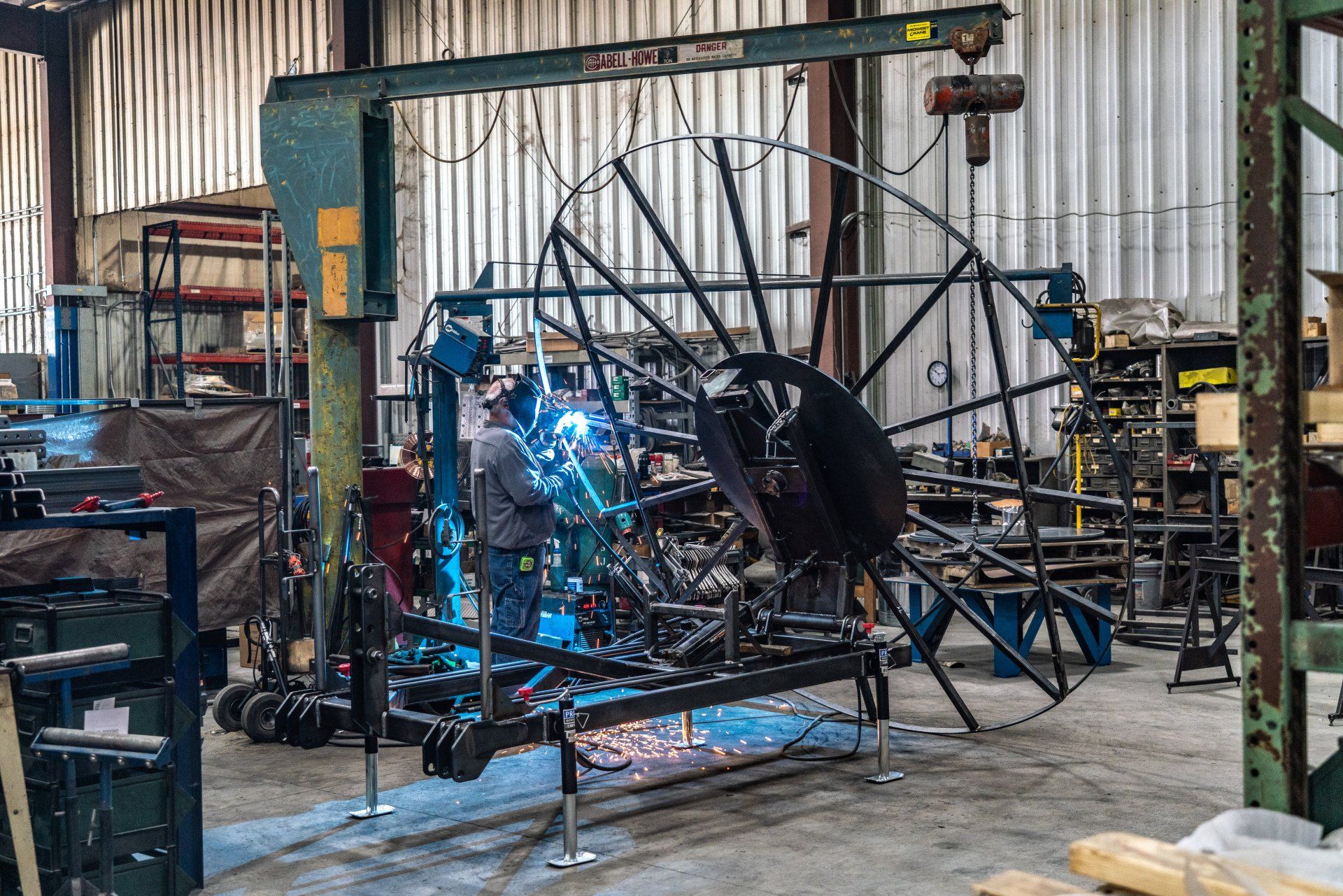 Fabricating a 3 pt Stringer Frame