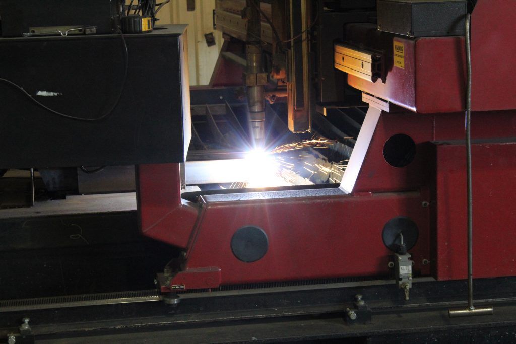 Plasma cutting