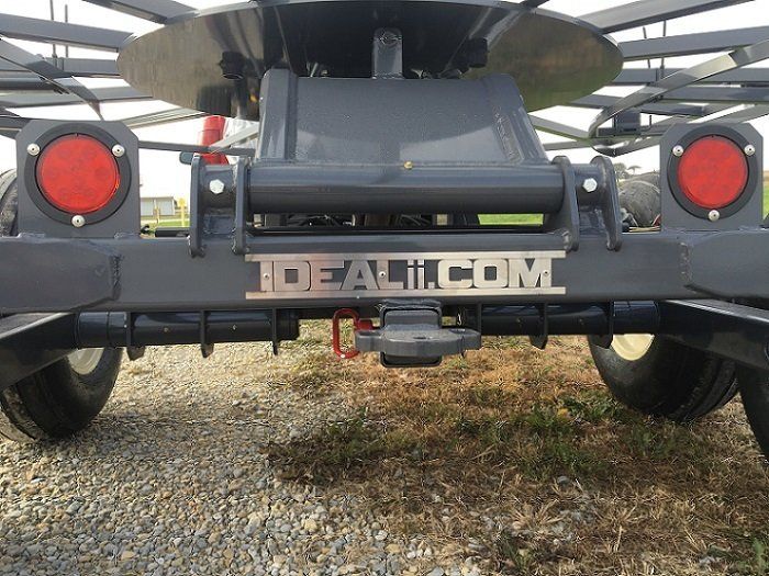 Gray tile trailer nameplate