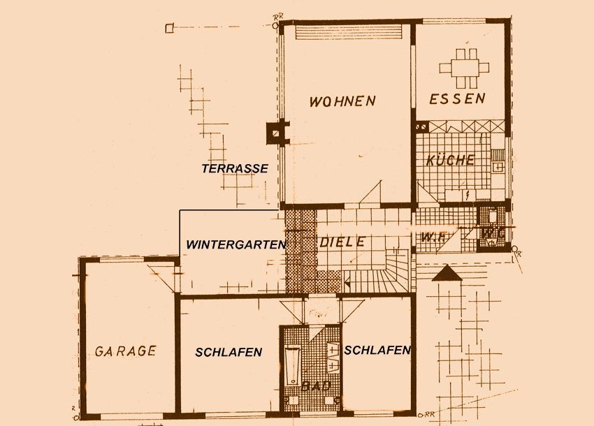 Grundriss Erdgeschoss