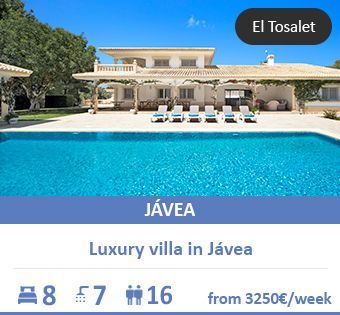 Luxury villa with private pool: Costa Blanca dream vacation in Jávea