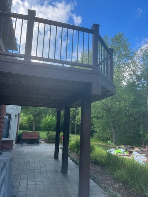 Traditional Wooden Deck — White Lake, MI — MICHIGAN CONSTRUCTION GROUP