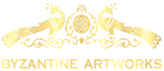 Byzantine Artworks logo gold