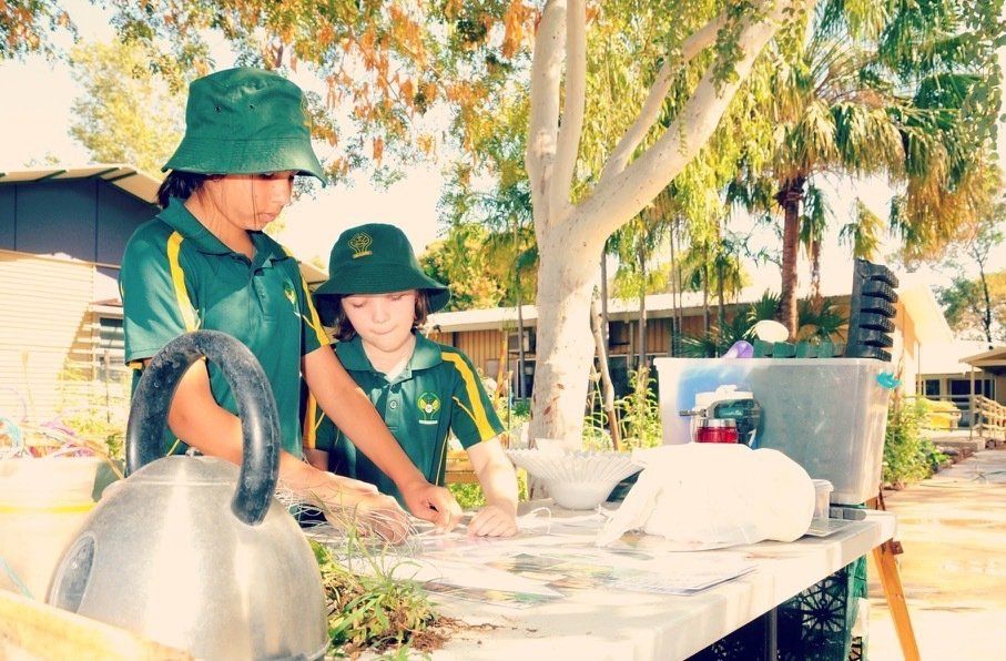 St Joseph's Catholic Primary School outdoor cooking area