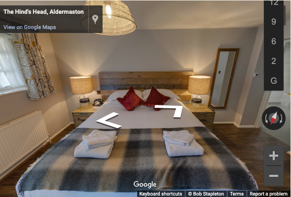 The Hind's Head, Aldermaston | Bedroom