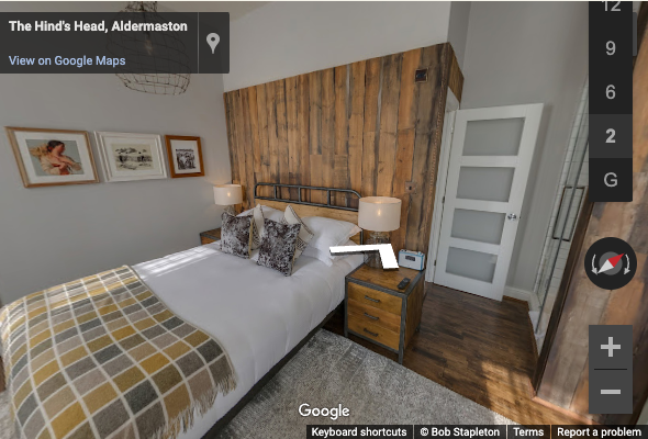 The Hind's Head, Aldermaston | Bedroom