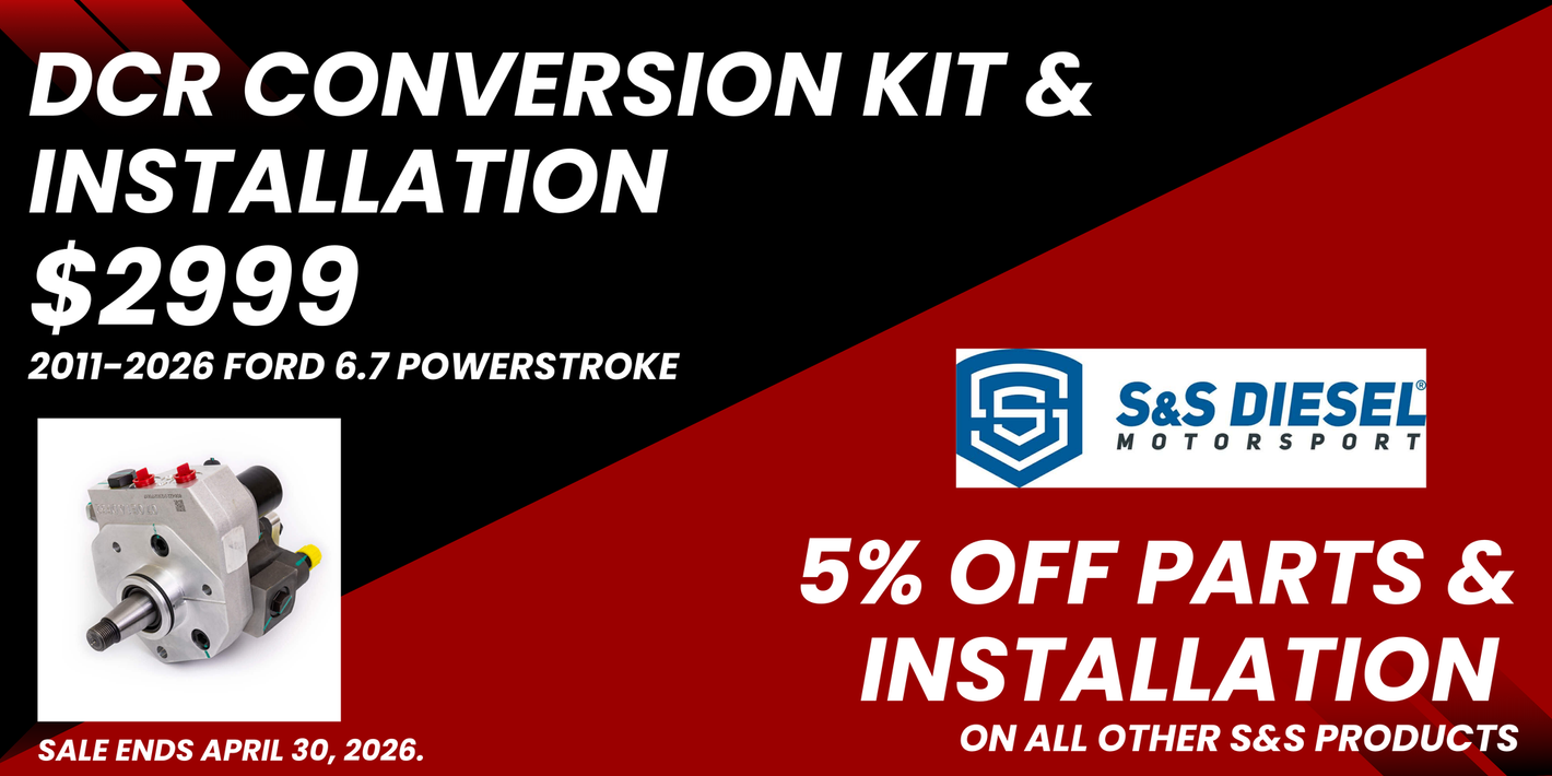 DCR Conversion Kit Sale and 5% off Parts and Installation 