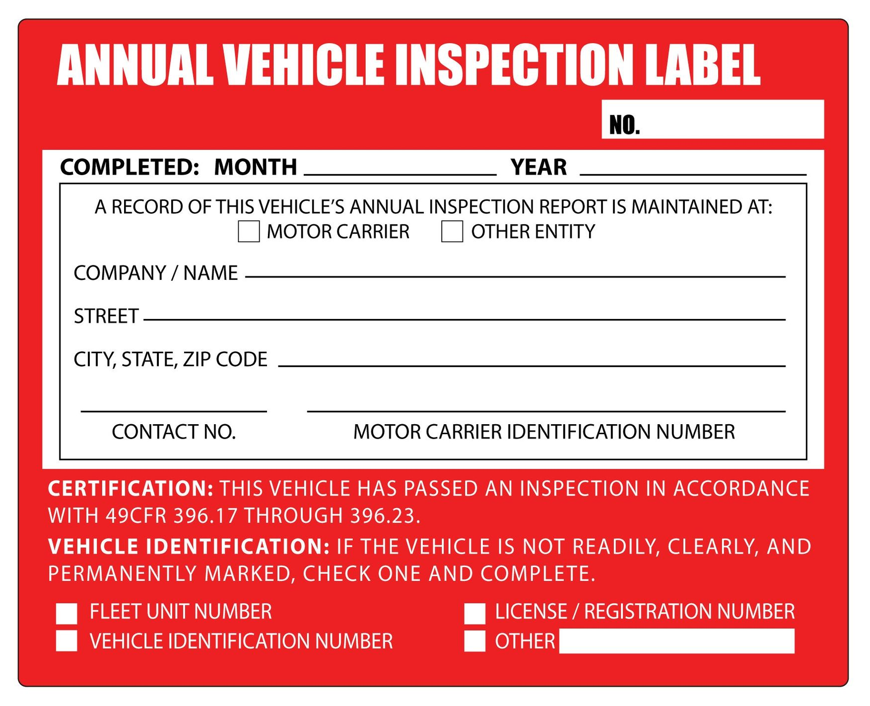 Wisconsin DOT inspections