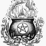 Logotipo de Aura con texto escrito a mano y alas sobre un fondo circular iridiscente en tonos pastel.